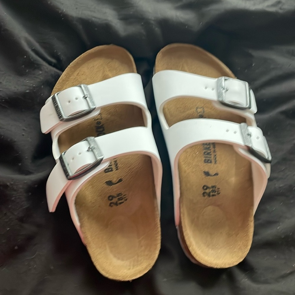 Birkenstock kids , white , 29 185, C11,